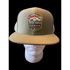 NFL Denver Broncos Salute to Service New Era 39THIRTY Fitted Hat Size 8